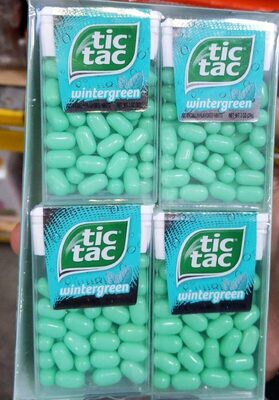 Tic tac wintergreen packs