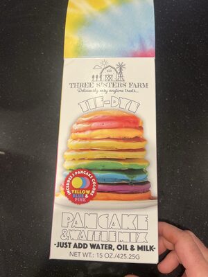Tie Dye Pancakes