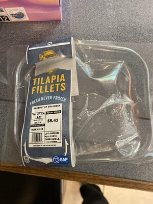 Tilapia fillets