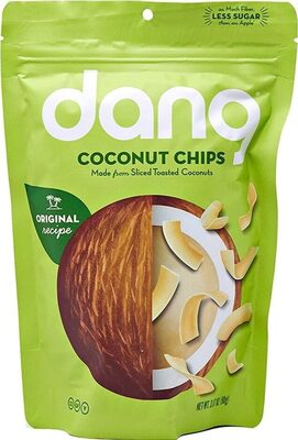 Toasted coconut chips