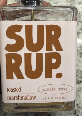 Toasted Marshmallow Simple Syrup