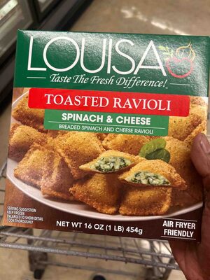 Toasted Ravioli Spinach & Cheese