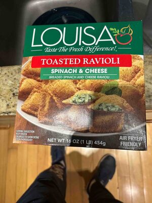 Toasted Ravioli Spinach & Cheese