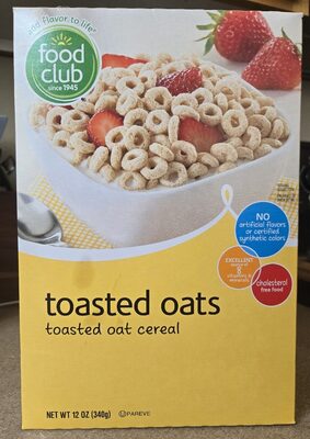 Toasted Whole Grain Oat Cereal