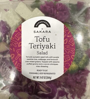 Tofu Teriyaki Salad