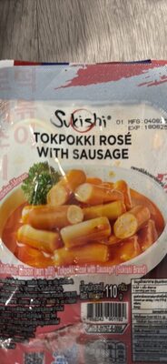 TOKPOKKI ROSÉ WITH SAUSAGE