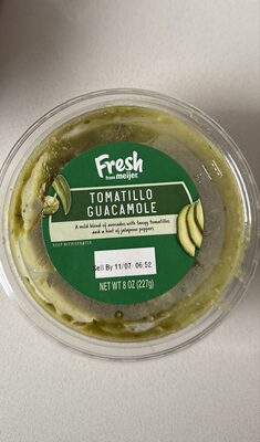 Tomatillo Guacamole