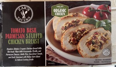 Tomato Basil Parmesan Stuffed Chicken Breast