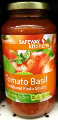 Tomato basil pasta sauce, tomato basil