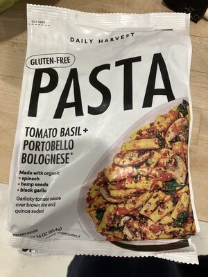 Tomato Basil Portobello Bolognese