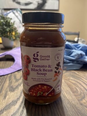 Tomato & Black Bean Soup