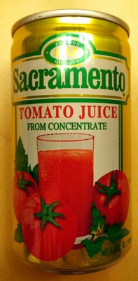 Tomato Juice from Concentrate