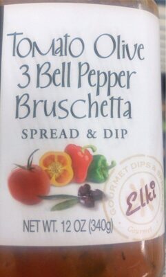 Tomato olives free bell   bruschetta