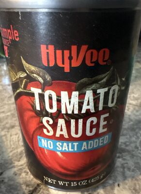 Tomato Sauce No Salt Added
