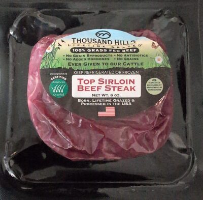 Top Sirloin Beef Steak