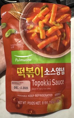 Topokki Sauce