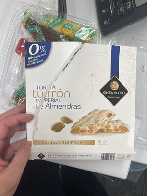 Torta Turrón Imperial de Almendras