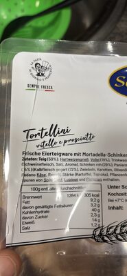 Tortellini vitello e prosciutto