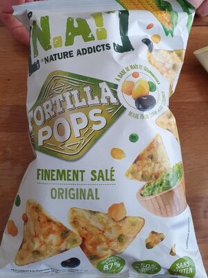 Tortilla Pops Finement Salé