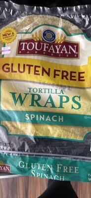 Tortilla Wraps Spinach
