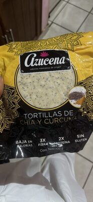 Tortillas de Chia y Cúrcuma
