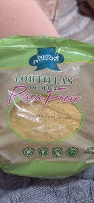 Tortillas de Maiz Para Freir