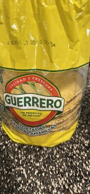 TOSTADAS CASERAS AMARILLAS