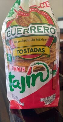 Tostadas con/with tajin