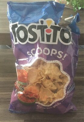 Tostitos Scoops Tortilla Chips 10 Ounce Plastic Bag