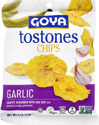 Tostones chips garlic
