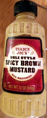 Trader joe's, deli style spicy brown mustard