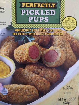 Trader Joe's perfectly pickled pups