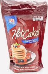 Traditional hot cakes mix