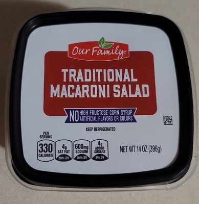 Traditional Macaroni Salad