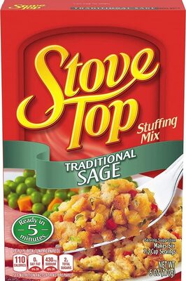 Traditional sage stuffing mix boxes