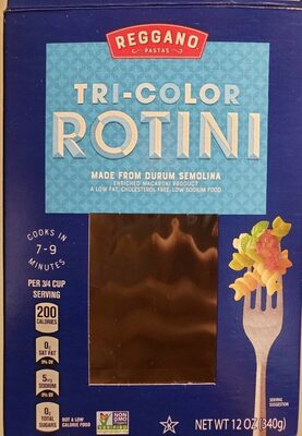 Tri-Color Rotini
