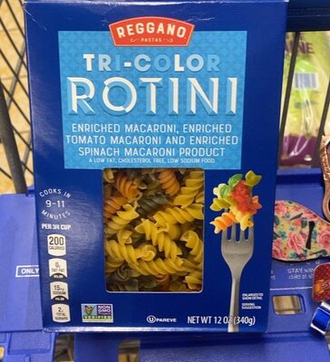 Tri color rotini