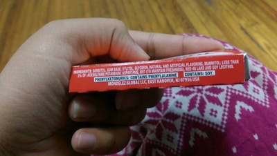 Trident gum strawberry twist sugar free1x18 pc