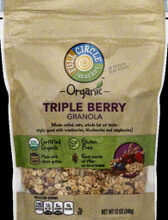 Triple berry granola