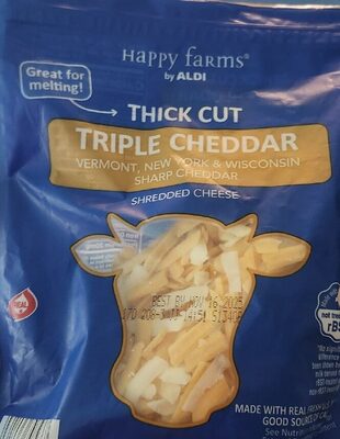 Triple Cheddar Shredded Cheese