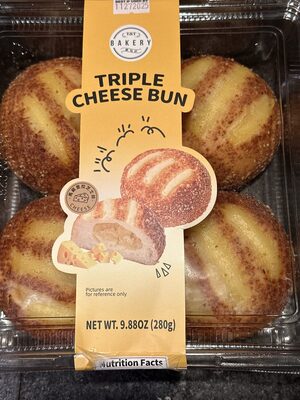 Triple Cheese Bun