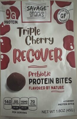 Triple Cherry Recover Prebiotic Protein Bites