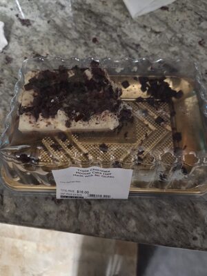 Triple Chocolate Mousse Cake