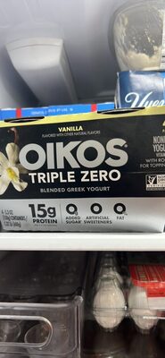 TRIPLE ZERO BLENDED GREEK YOGURT