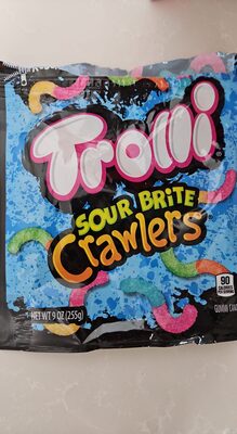 Trolli, sour brite crawlers minis gummi candy