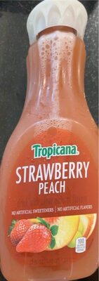 Trop straw peach  Paradise drink