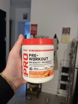Tropical Fruit Punch Pre-Workout