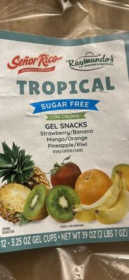 Tropical Gel Snacks