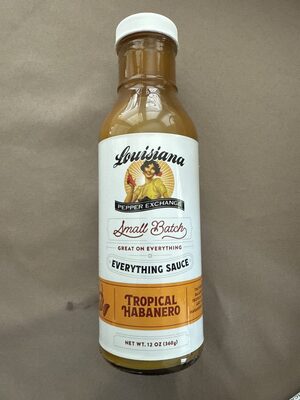 Tropical habanero sauce