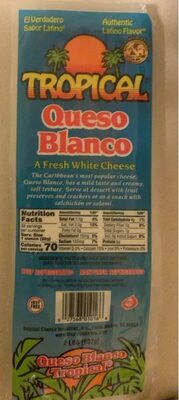 Tropical, Queso Blanco White Cheese